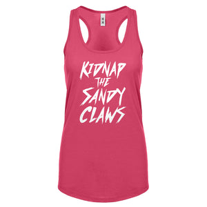 Kidnap the Sandy Claws Womens Racerback Tank Top