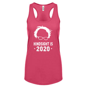 Racerback Hindsight is 2020 Womens Tank Top