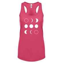 Racerback Moon Phases Womens Tank Top
