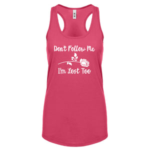 Racerback I'm Lost Too Womens Tank Top