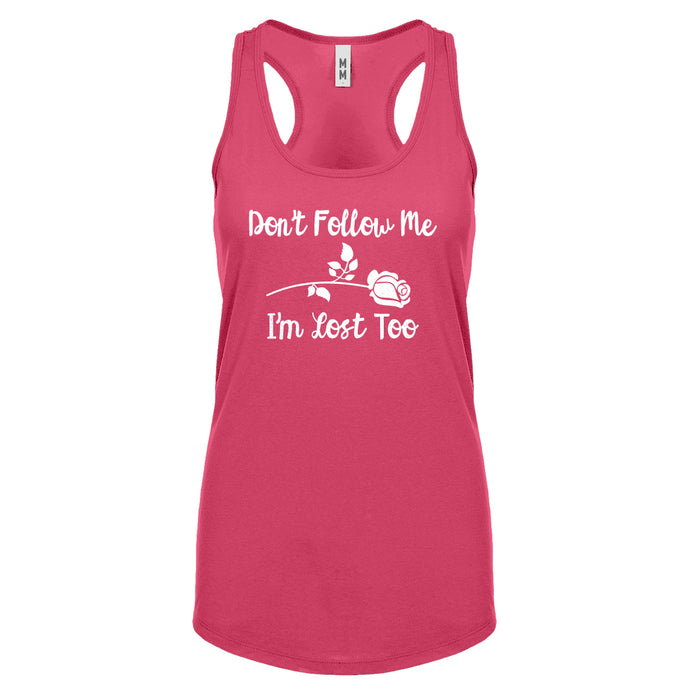 Racerback I'm Lost Too Womens Tank Top