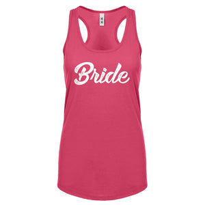 Racerback Bride Womens Tank Top