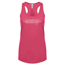 Governed by your Inferiors Womens Racerback Tank Top