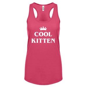 Cool Kitten Womens Racerback Tank Top