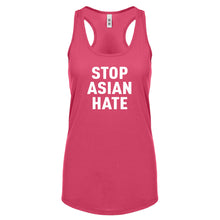 STOP ASIAN HATE Womens Racerback Tank Top
