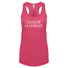 Game of Mahomes Womens Racerback Tank Top