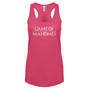 Game of Mahomes Womens Racerback Tank Top