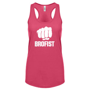 Racerback Brofist Womens Tank Top