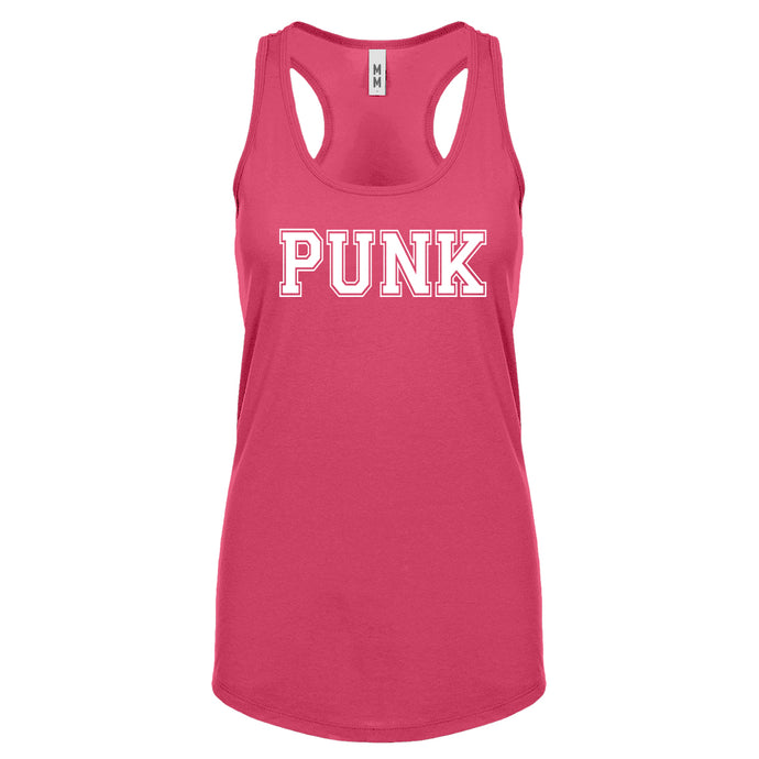 Racerback PUNK Womens Tank Top