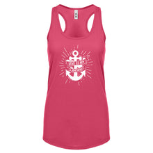 Racerback Love is my Anchor Womens Tank Top
