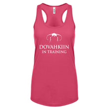 Dovahkiin in Training Womens Racerback Tank Top