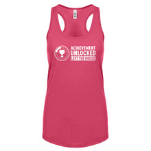 Achievement Unlocked Left The House Womens Racerback Tank Top