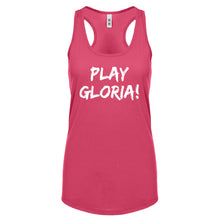 Play Gloria! Womens Racerback Tank Top
