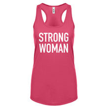 Racerback Strong Woman Womens Tank Top