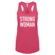 Racerback Strong Woman Womens Tank Top
