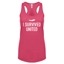 Racerback I Survived United Womens Tank Top
