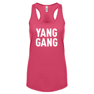 Yang Gang Womens Racerback Tank Top