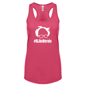 I Like Bernie Womens Racerback Tank Top