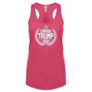 Comrade Trump 2020 Womens Racerback Tank Top
