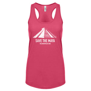 Save the Maya Womens Racerback Tank Top