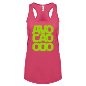 Racerback Avocado Womens Tank Top