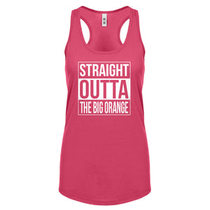 Straight Outta the Big Orange Womens Racerback Tank Top