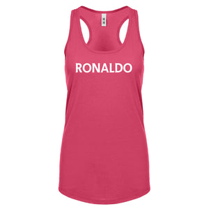 Racerback RONALDO Womens Tank Top