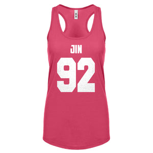 Jin 92 Womens Racerback Tank Top