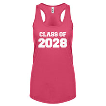 Class of 2028 Womens Racerback Tank Top