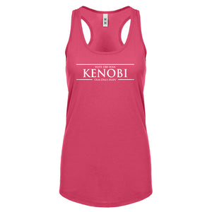 Racerback Vote Kenobi Womens Tank Top