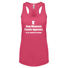 Racerback Minnesota Womens Tank Top