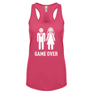 Game Over Womens Racerback Tank Top