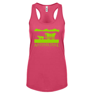 Antivaxx Trail Womens Racerback Tank Top