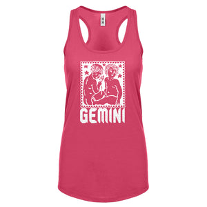 Racerback Gemini Zodiac Astrology Womens Tank Top