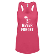 Racerback Never Forget Womens Tank Top