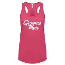 Racerback Groomsman Womens Tank Top