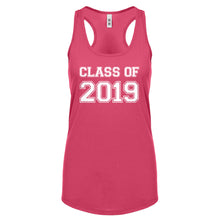 Racerback Class of 2019 Womens Tank Top