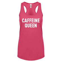 Racerback Caffeine Queen Womens Tank Top