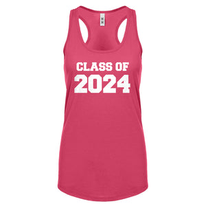 Class of 2024 Womens Racerback Tank Top