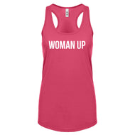 Racerback Woman Up Womens Tank Top