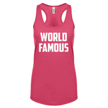 Racerback World Famous Womens Tank Top