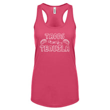 Racerback Tacos and Tequila Womens Tank Top