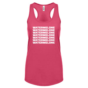 Racerback Watermelone Womens Tank Top