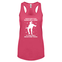 Racerback When Those Sleigh Bells Ring Womens Tank Top