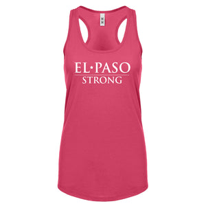 El Paso Strong Womens Racerback Tank Top