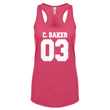 C. BAKER 03 Womens Racerback Tank Top