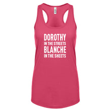 Racerback Dorothy in the Streets Womens Tank Top