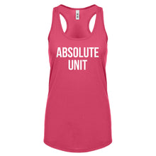 Absolute Unit Womens Racerback Tank Top