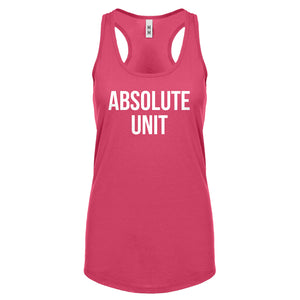 Absolute Unit Womens Racerback Tank Top