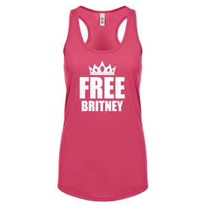 FREE BRITNEY Womens Racerback Tank Top